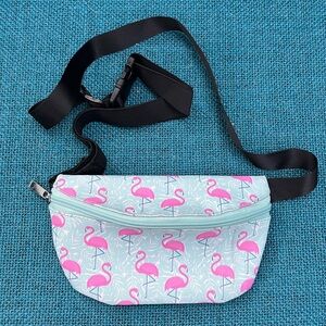 Tropical and Flamingo Fanny Pack.